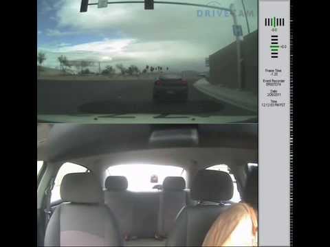 Las Vegas, NV Taxi Accident Collision On-board Video