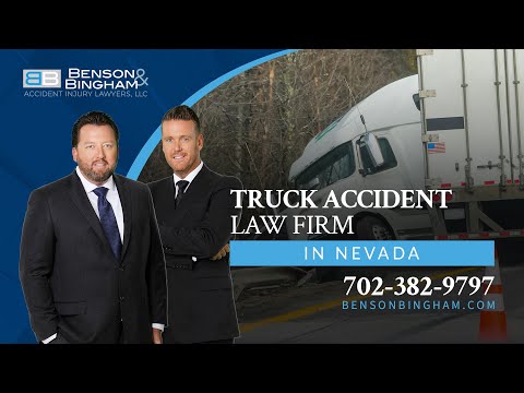 Ben Bingham and Joseph Benson Detail Semi or Commercial Accident Law in Nevada