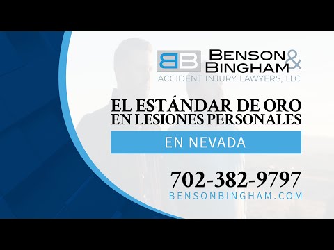 Benson &amp; Bingham | El Estándar de Oro en Lesiones Personales en Nevada