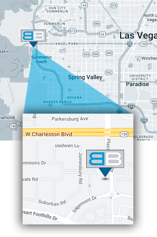 Benson & Bingham Location On Nevada Map