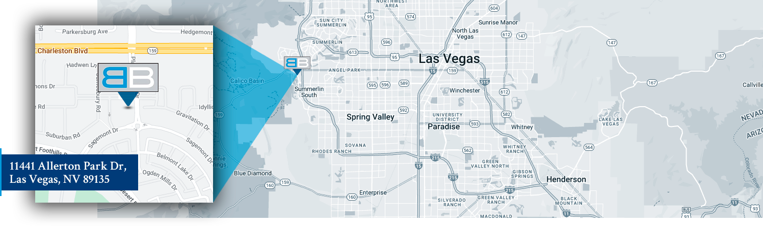 Benson & Bingham Location On Nevada Map