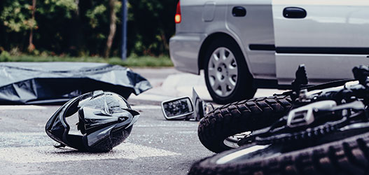 Tome Fotos De La Escena Del Accidente De Moto Como Evidencia