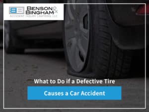 What To Do If a Defective Tire Causes a Car Accident