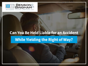Can You Be Held Liable for an Accident While Yielding the Right of Way
