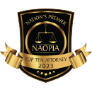 Nation's Premier NAOPIA Top 10 Attorney 2023