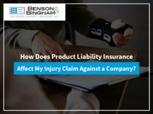 How Does Product Liability Insurance Affect My Injury Claim Against a Company