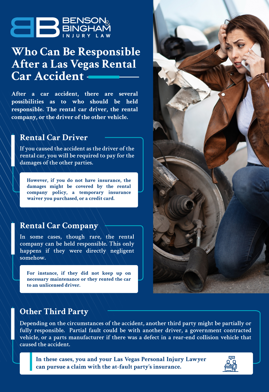 Who Can Be Responsible After a Las Vegas Rental Car Accident
