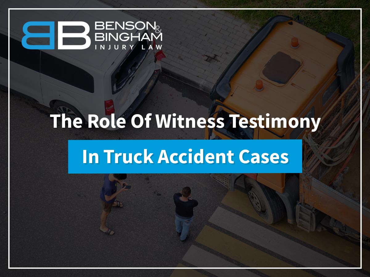 The Role Of Witness Testimony In Truck Accident Cases